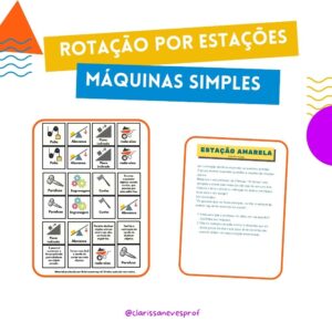 Rotação por estações: Máquinas simples