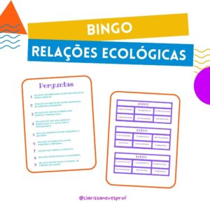 Bingo relações ecológicas