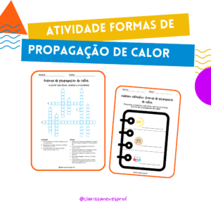 Atividades sobre Formas de propagação de calor