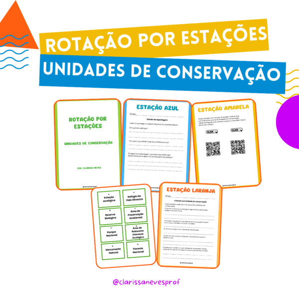 Rotação por estações Unidades de Conservação