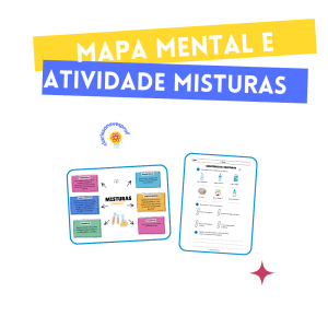 Mapa mental + atividade sobre misturas
