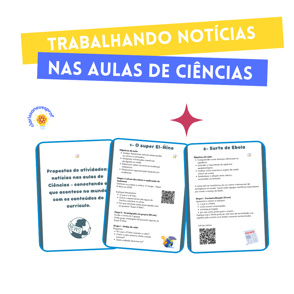 Atividade sobre notícias (Super El Ñino e Ebola)